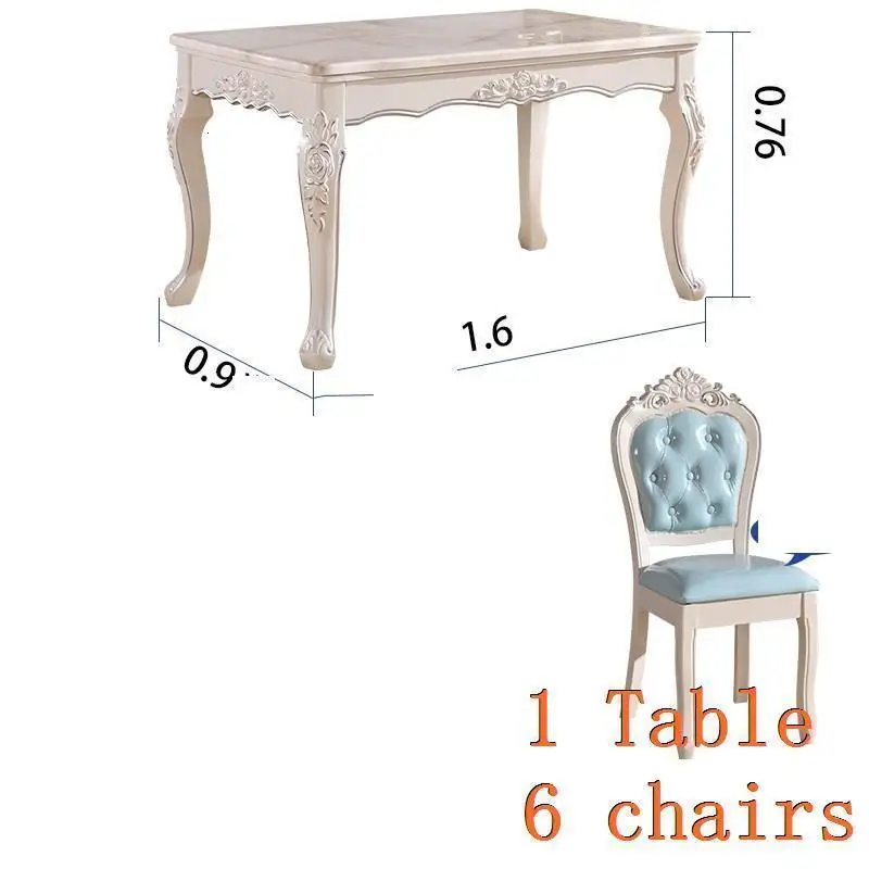 Pranzo Eet Tafel набор Sala Jantar Dinning Meja Makan Marmol Juego De деревянный европейский стол для столовой