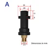 Plastic Adapter Foam Nozzle Foam Generator Snow Foam Lance for Karcher Bosche Sterwins Champion Stihl High Pressure Washer 2