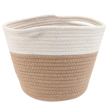 

1pc Flower Basket Simple Clothes Basket Flower Storage Holder Laundry Basket for Indoor Home