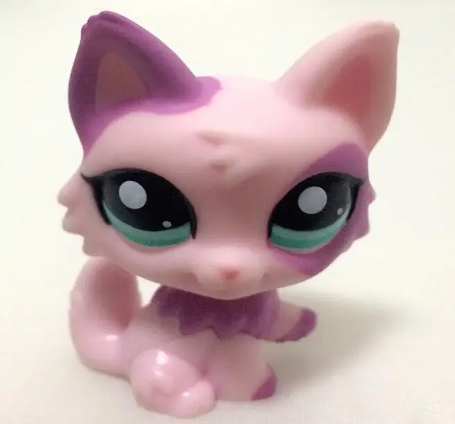 Старый pet shop lps игрушки собака Редкие стоячие короткие волосы lps кошка котенок лиса милый щенок животное для девочек коллекция - Цвет: 87