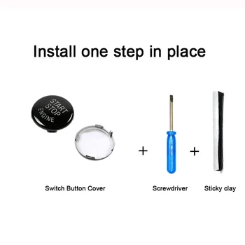 

Screwdriver Switch Button Cover Sticky Engine Clay Stop Button Cover E60 Push E70 Accessories E93