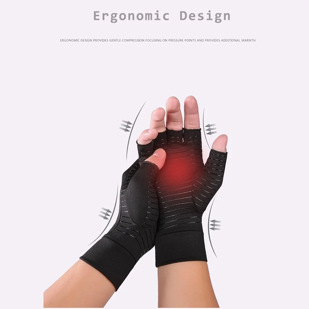 Перчатки для занятий спортом, унисекс, для тренировки артрита в помещении, перчатки с сенсорным экраном, мягкие перчатки без пальцев, Guantes