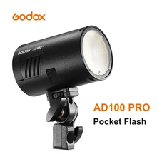 Godox AD100 Pro Pocket Flash 2.4G Wireless Flash Speedlight 100W AD100pro For Sony Nikon Canon Fujifilm Fuji Olympus DSLR Camera