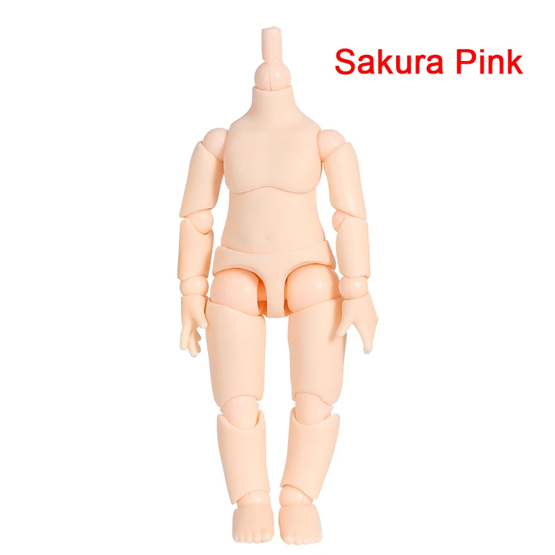 Obitsu 11Cm Doll Toys White Tan Skin Ymy Body Doll Body Spherical Joint Doll Toy Hand Set Suitable For Gsc Molly Head Ob11 Bjd 6