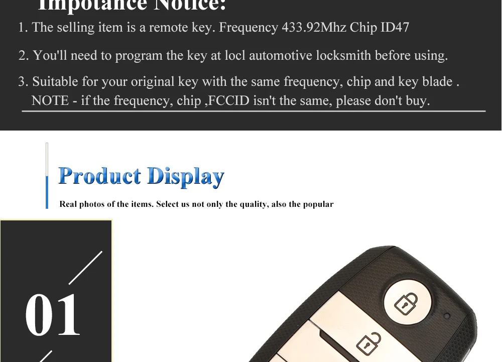 Chiave/Telecomando Per Kia Sportage 2016 2017 2018 Tq8-fob-4f08 Senza Chiave - 95440-d9000 Intelligente Fsk 433mhz Id47 Chip Fob Kia 14 Chiave/Telecomando Per Kia Sportage 2016 2017 2018 Tq8-fob-4f08 Senza Chiave - 95440-d9000 Intelligente Fsk 433mhz Id47 Chip Fob Kia - H5d2e50283db044adbc6861dbc97c04e2M