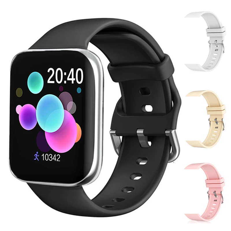Smart Watch Men Women Full Touch Screen Bluetooth Call Music Heart Rate Blood Pressure SmartWatch Smart Clock for Xiaomi Phone 