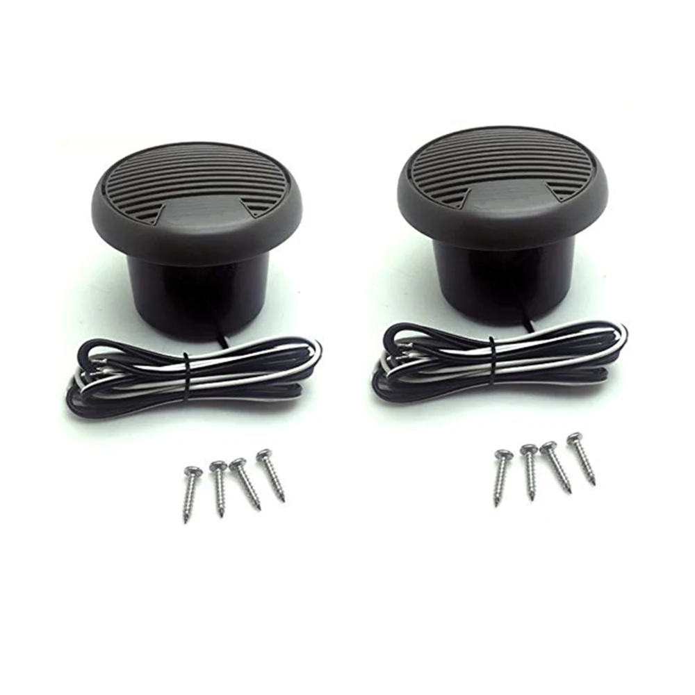 2Pairs 3 inch Marine Boat Waterproof Speakers 140Watts Motorcycle Car Speaker Surface Mounted For Outdoor ATV UTV Yacht SPA Pool