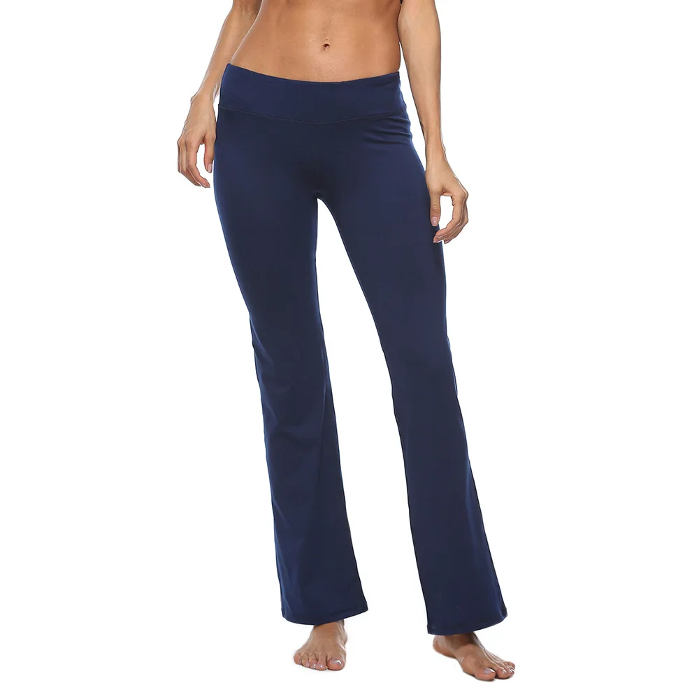 Одежда для йоги, осенние и зимние свободные штаны для йоги, дышащие штаны для йоги с высокой талией, быстросохнущие штаны для спортзала, бега, фитнеса