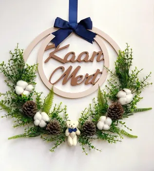 

Baby Room Wood Door Ornament