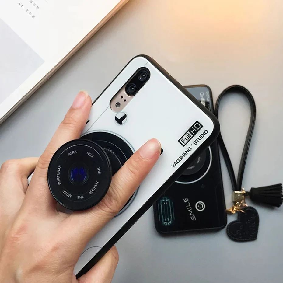Модный чехол для телефона с узором из закаленного стекла для iphone x, xr, xs, max, 8, 7, 6, 6s plus, чехол с шаром и шнурком