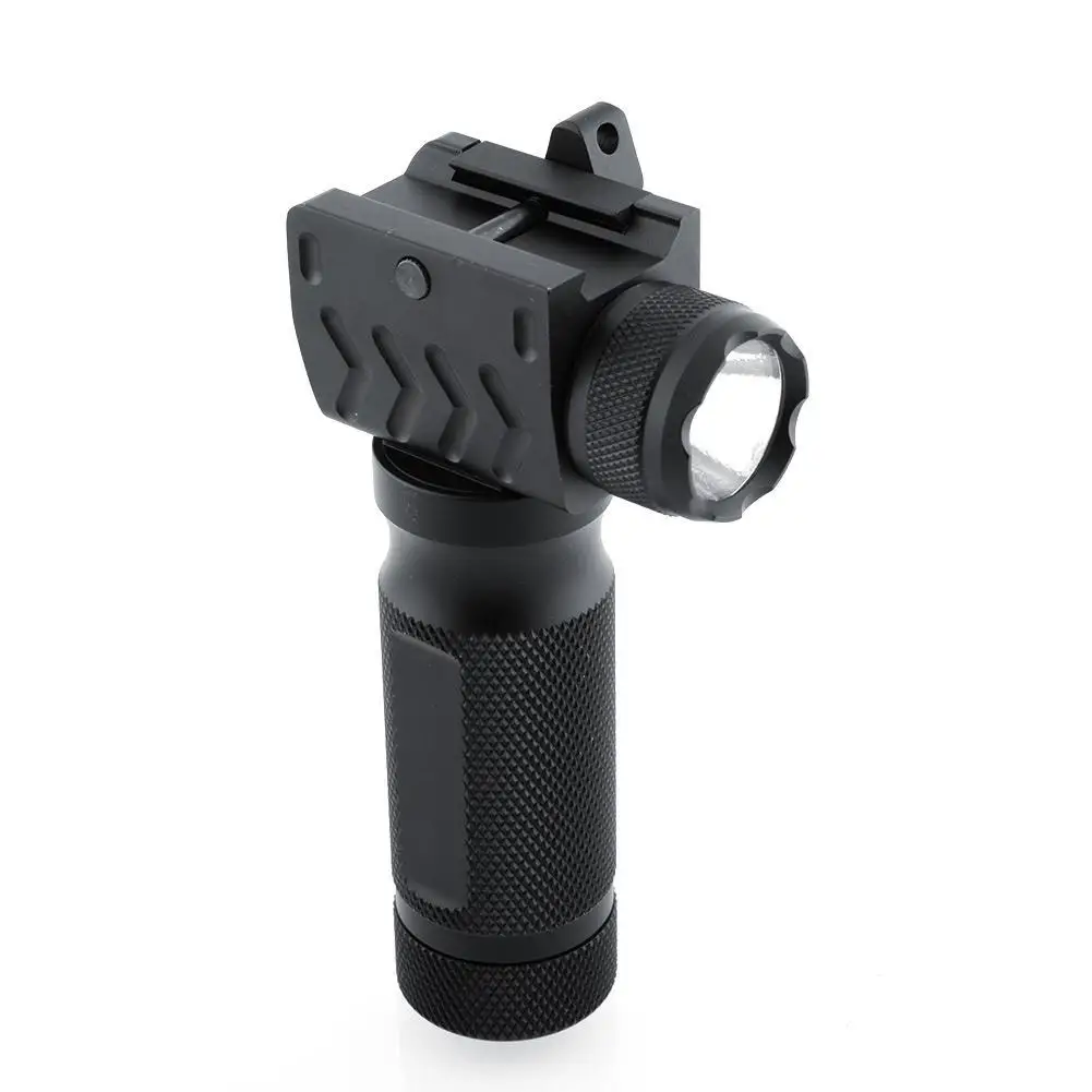 

Tactical Fore grip Hard light LED Flashlight with red Green Laser Modification Replacement Suitable sight for hunting 20mm