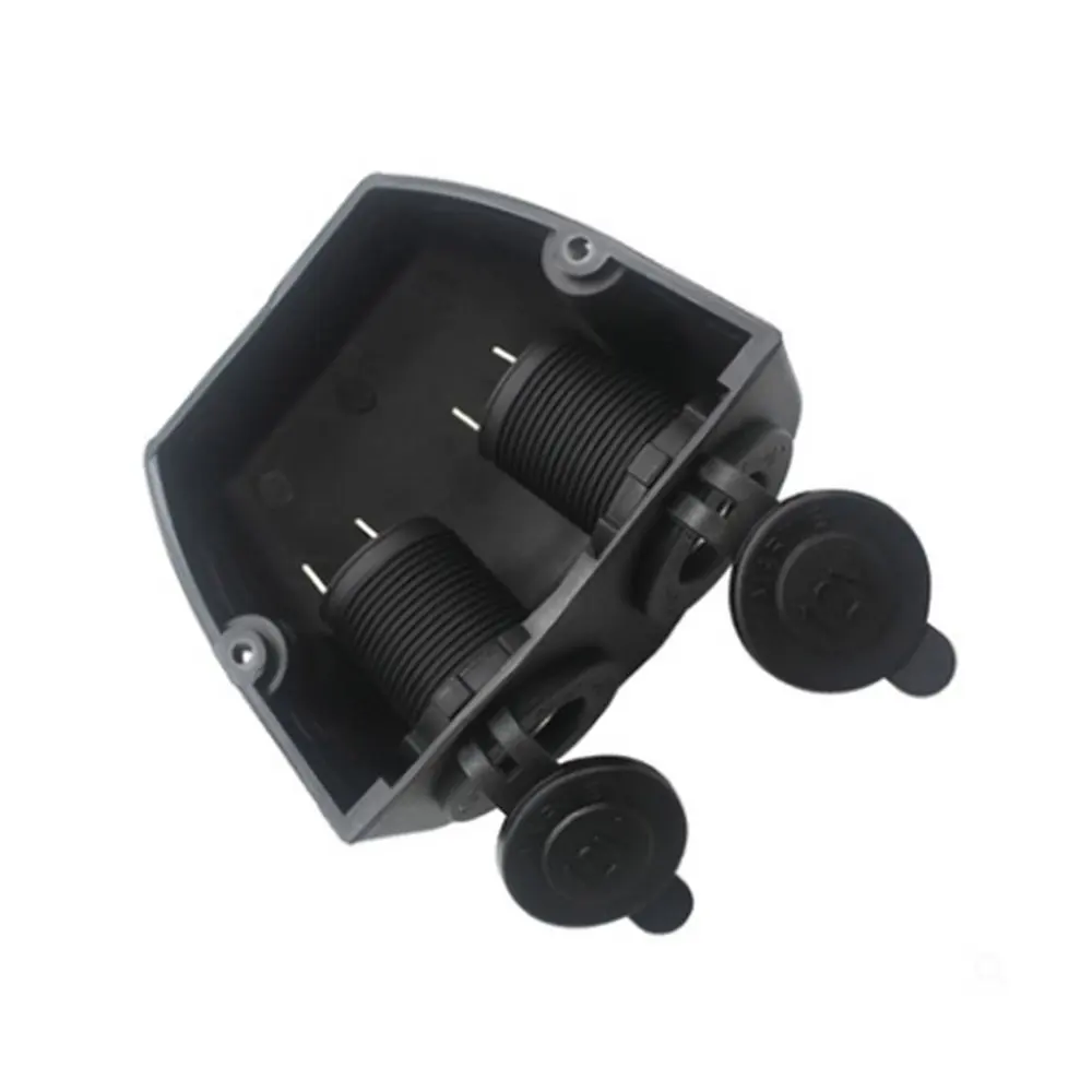 Автомобильный мотоцикл Dual 4.2A USB зарядное устройство+ 12 В/24 В прикуриватель розетка с двумя отверстиями палатка панель типа для лодки морской ATV RV