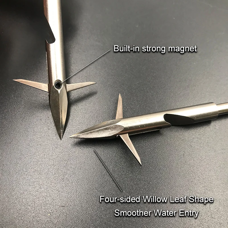 3/6pcs Set Brand New High Quality Fishing Dart Stainless Steel Four-sided Head Slingshot Special Fish Shooting Sturdy | Спорт и