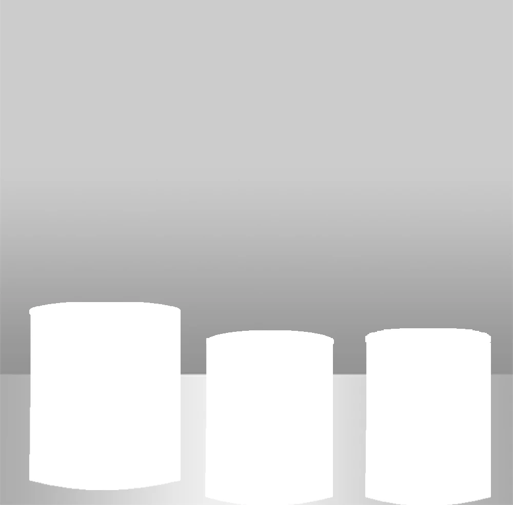 White Round cylinder plinth covers elastic fabric polyster customize size and colour | Электроника