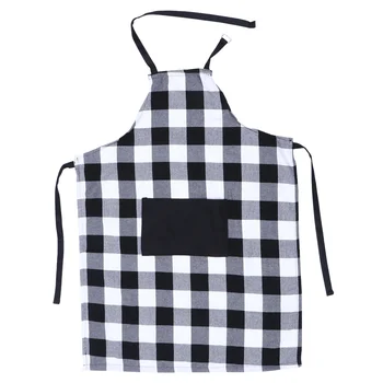 

1pc Home Apron Chef Apron Cotton Classic Cooking Apron Kitchen Apron Kitchen Durable Restaurant Apron Pockets Apron