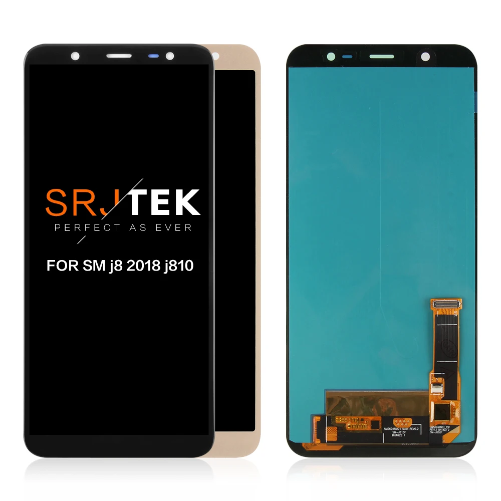 Srjtek для Samsung Galaxy J8 2018 J810 сенсорный дисплей J800 экран дигитайзер панель в сборе Plus J805
