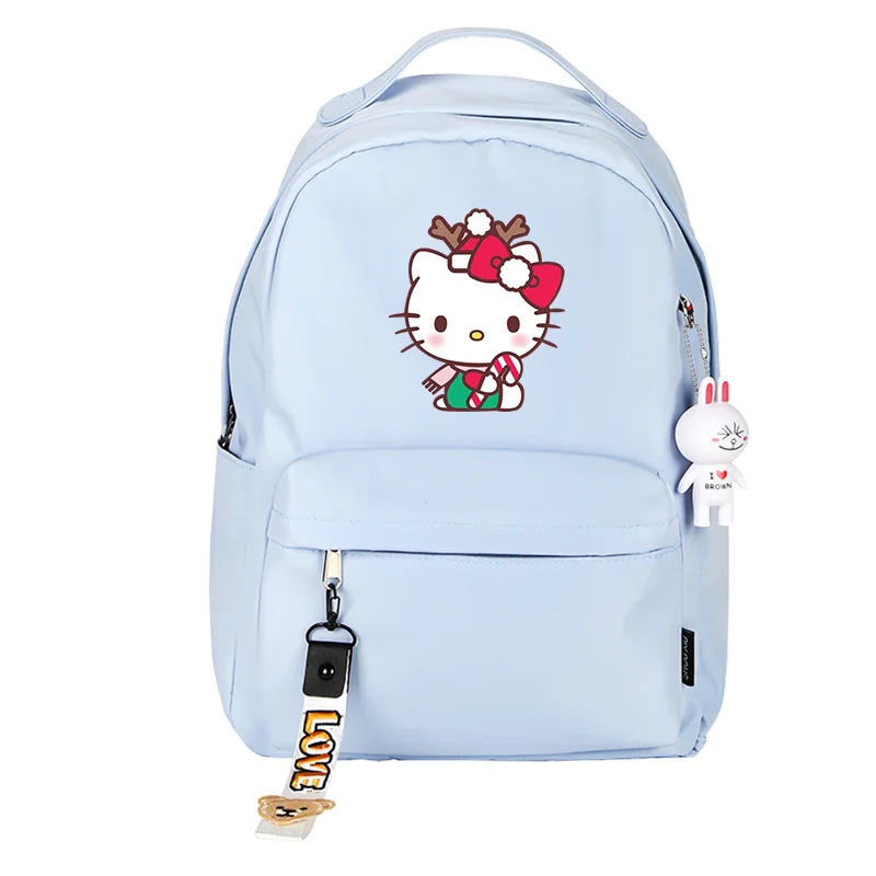 Аниме hello kitty, женский рюкзак, школьные сумки для девочек-подростков, милый розовый рюкзак, рюкзак на плечо для путешествий, сумка для ноутбука - Цвет: 4