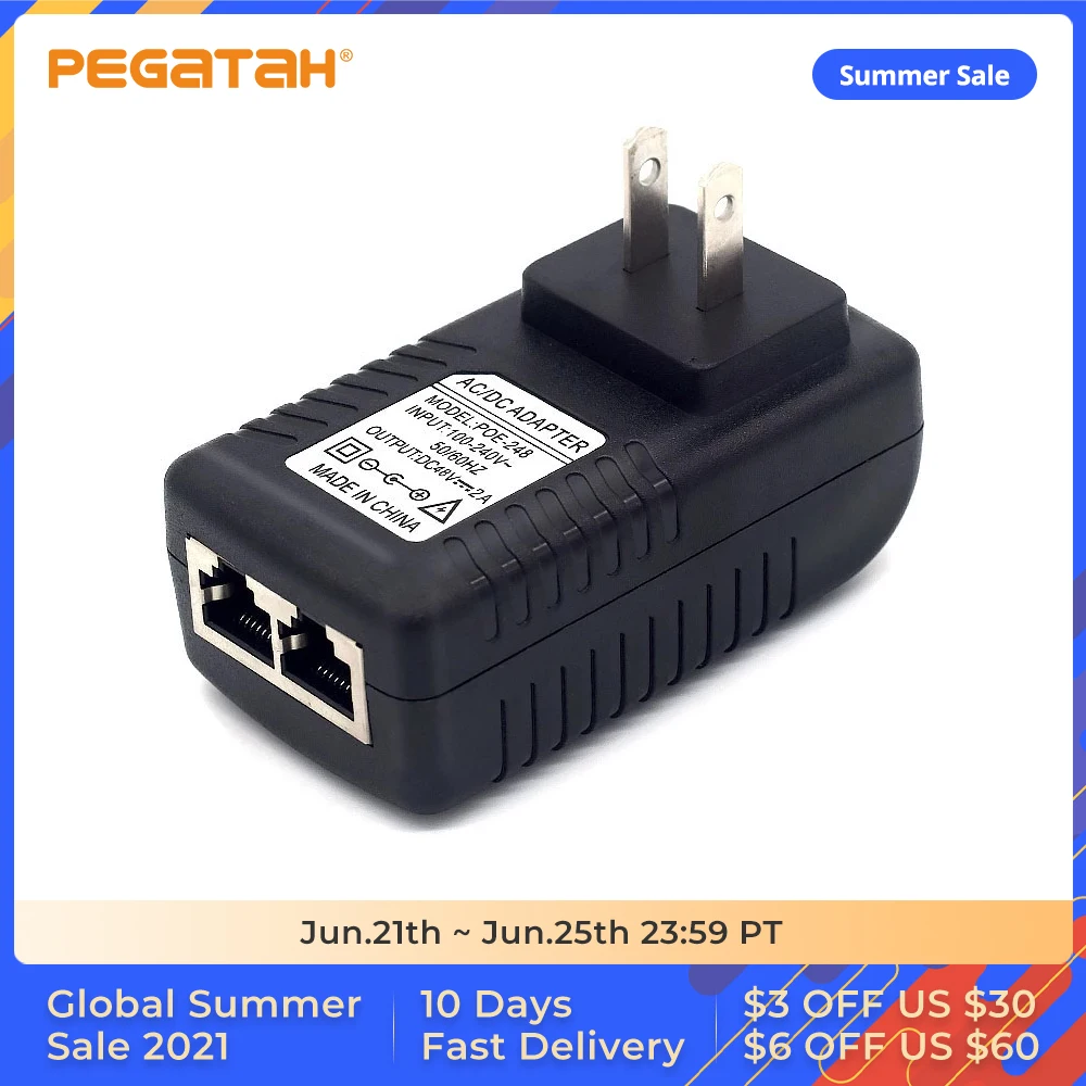 Инжектор poe 12v 2a