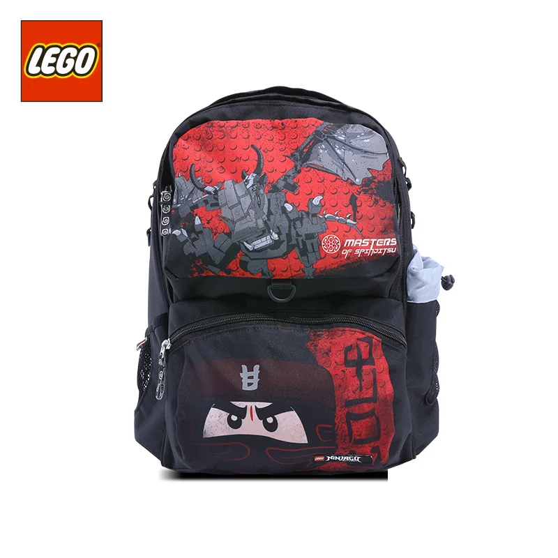 Lego LEGO New Style GIRL'S And BOY'S Backpack 16 Grade Young STUDENT'S Cartoon Bag Light 20171