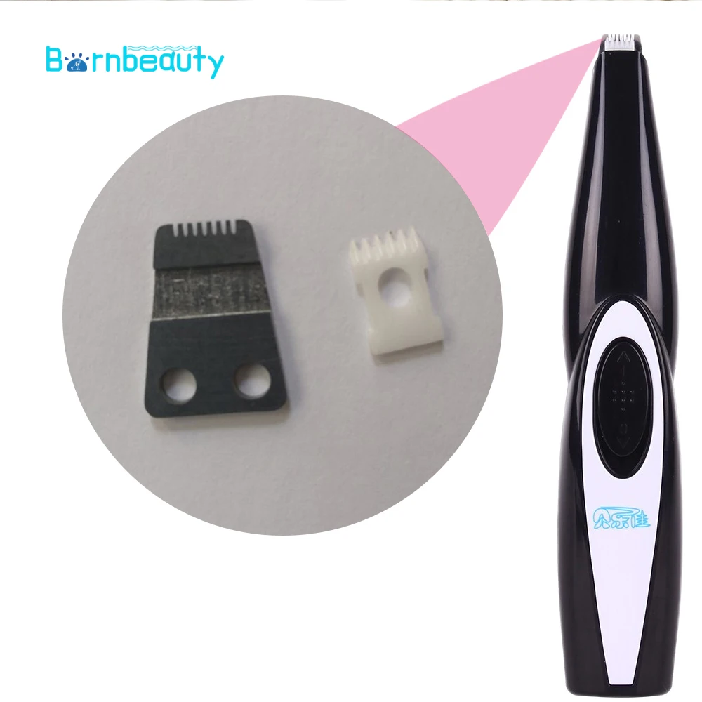 1 set Pet Trimmer Ceramic Titanium Head Pet Hair Grooming Clipper