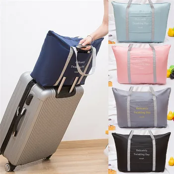 

Travel Portable Waterproof Folding Storage Bag Shoes Clothes Luggage Case Pouch Handbag Tote