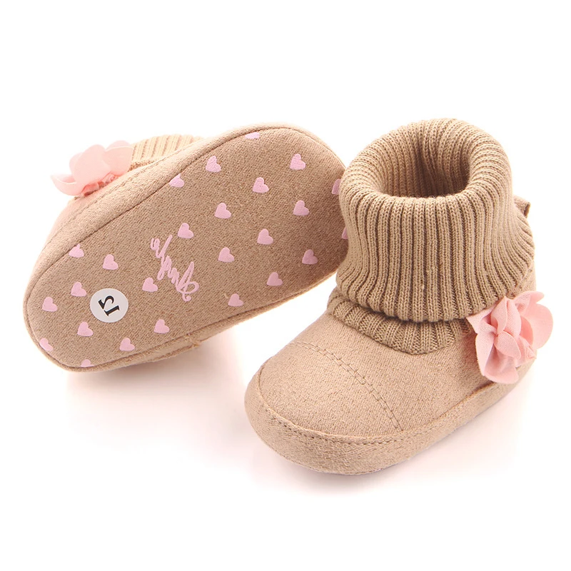 Детская обувь для маленьких девочек; зимние сапоги-Снеговики для новорожденных; ботинки для маленьких девочек; обувь для малышей; теплые зимние детские сапоги