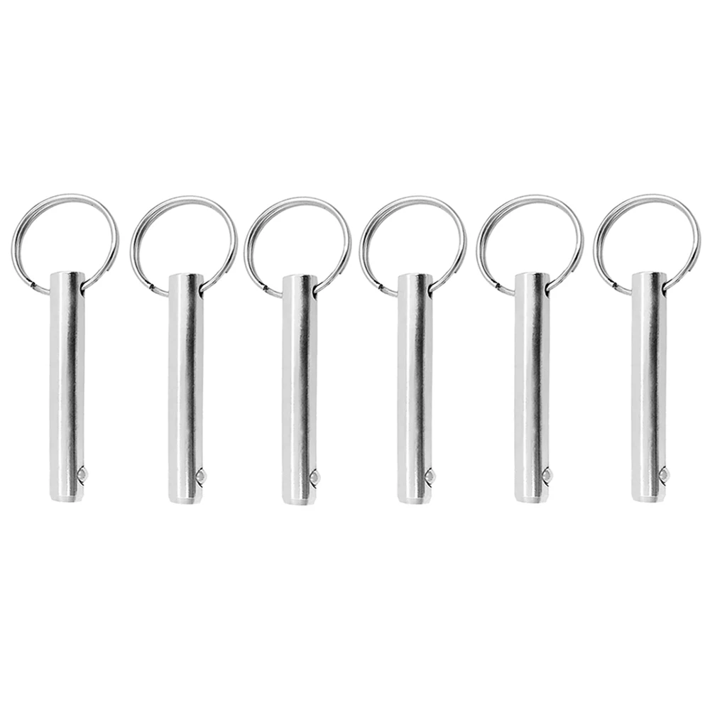 10PCS 10mm Quick release pin, 316 Stainless Steel with Sprung Ball End