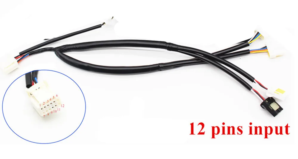 cable PUFEITE кнопочный переключатель для hyundai Elantra i30 кнопки рулевого колеса телефон круиз контроллер автомобильные аксессуары - Цвет: cable