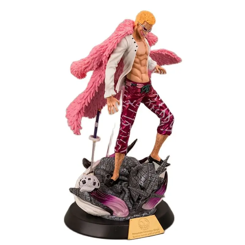 42 см Одна деталь Donquixote Doflamingo фигурку аниме ПВХ Новая Коллекция Фигурки игрушек