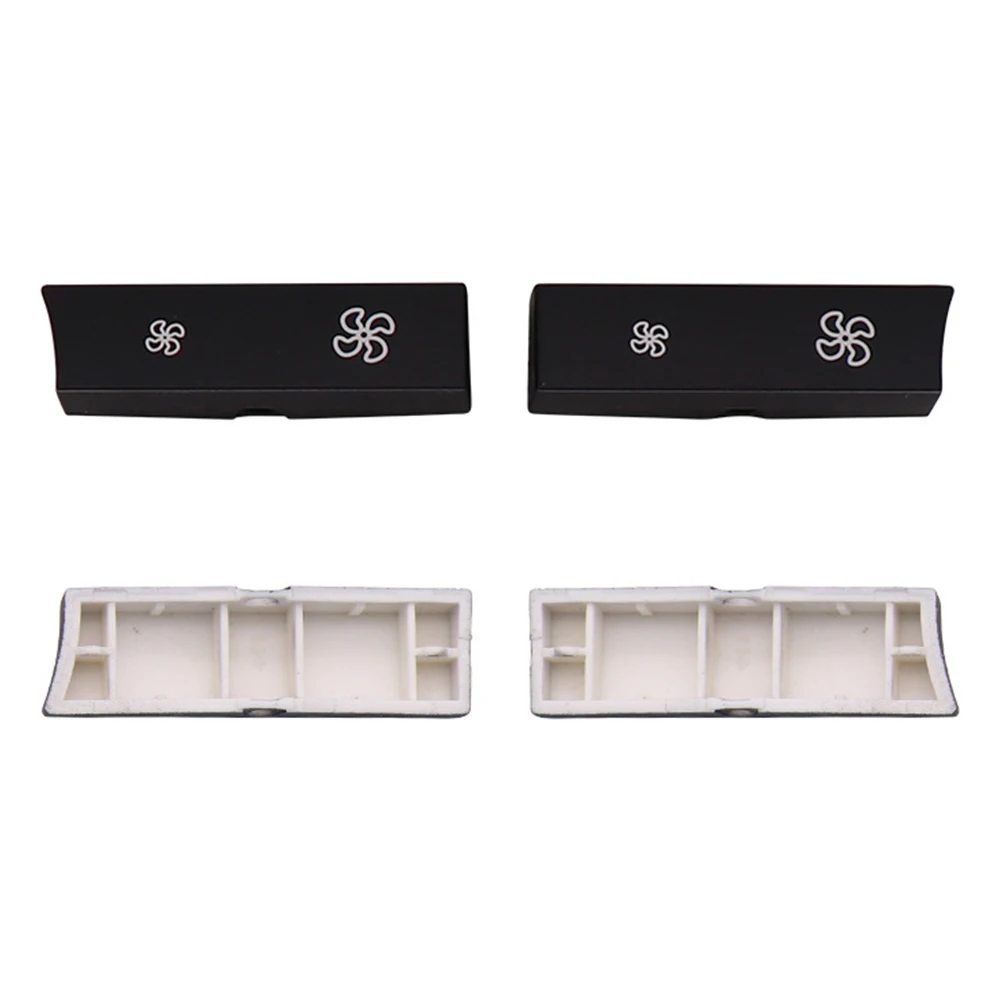 

Replacement Switch Cover ABS Car Air Condition Repair Climate Control Easy Install Auto Key Cap Set For AC Heater For BMW F10