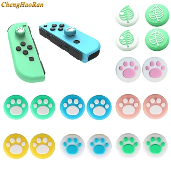 

4 pcs Analog Thumb Grips Caps for Nintend Switch Lite for NS JoyCon Controller Sticks Cap Skin for Joy-Con Joystick Cover