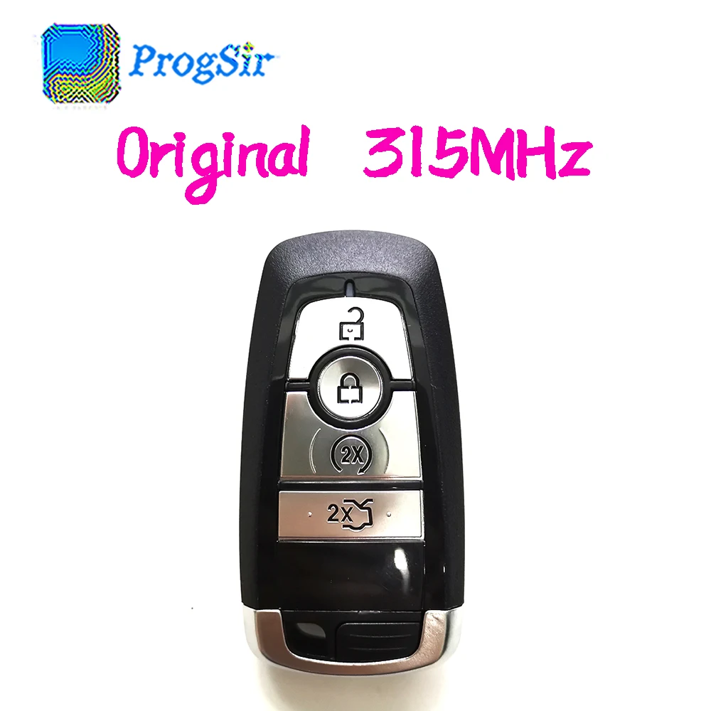 Original 315 MHZ 4 Button Remote for Ford Mustang Smart Proximity Keyless Go Key With Logo | Автомобили и мотоциклы