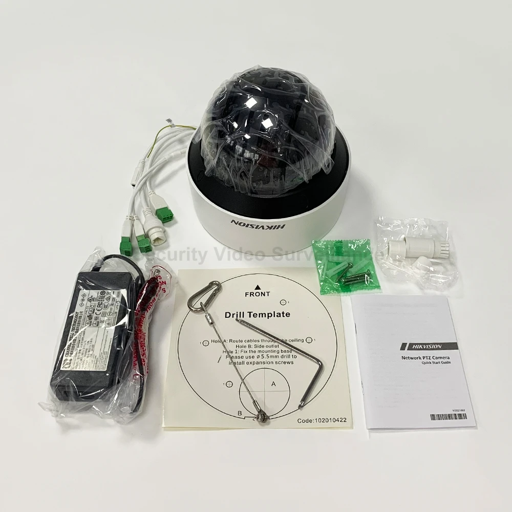 Оригинальный Hik PTZ DS 2DE4A425IW DE 4 дюймовый 4MP IP66 ИК видеонаблюдения 25X POE питание от