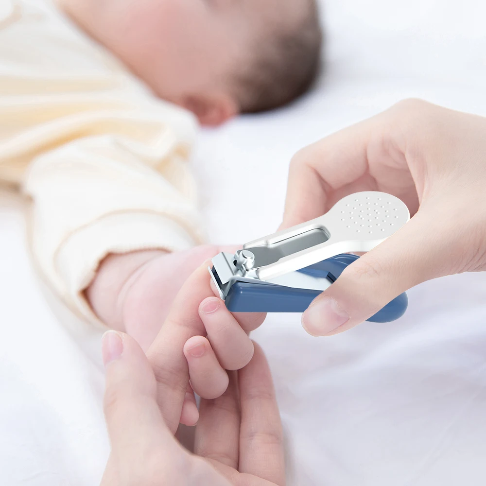 Набор детских щипцов для ногтей с коробкой хранения обезьяны ножницы