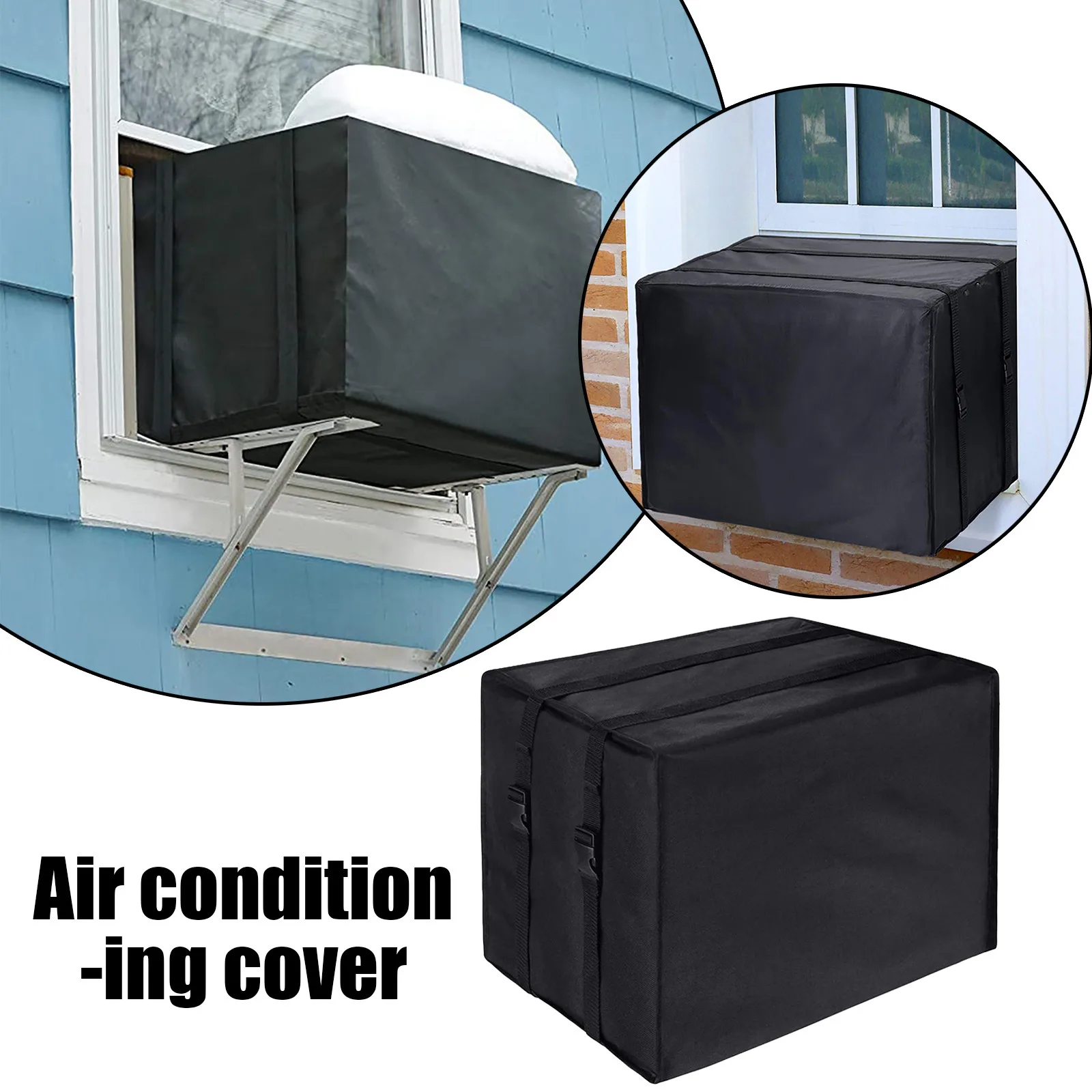 Outdoor Window Air Conditioner Cover Window Air Conditioner Protection Cover Dust proof