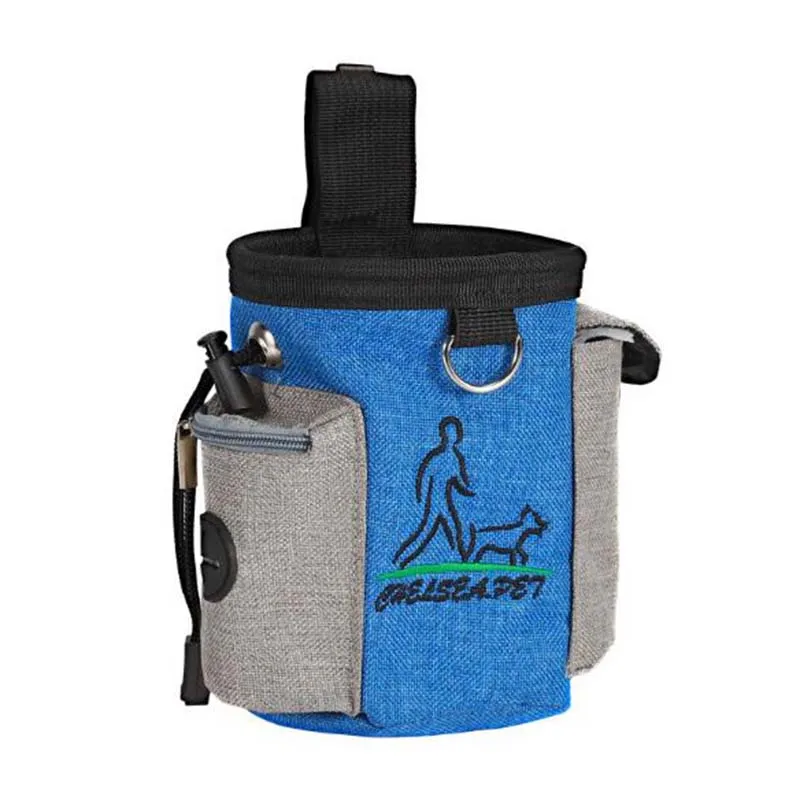 Buen valor 1 Uds. Bolsa de cintura para Entrenamiento de mascotas, bolsa especial para Entrenamiento de mascotas al aire libre, bolsa de comida para perros mlKDKjZX7