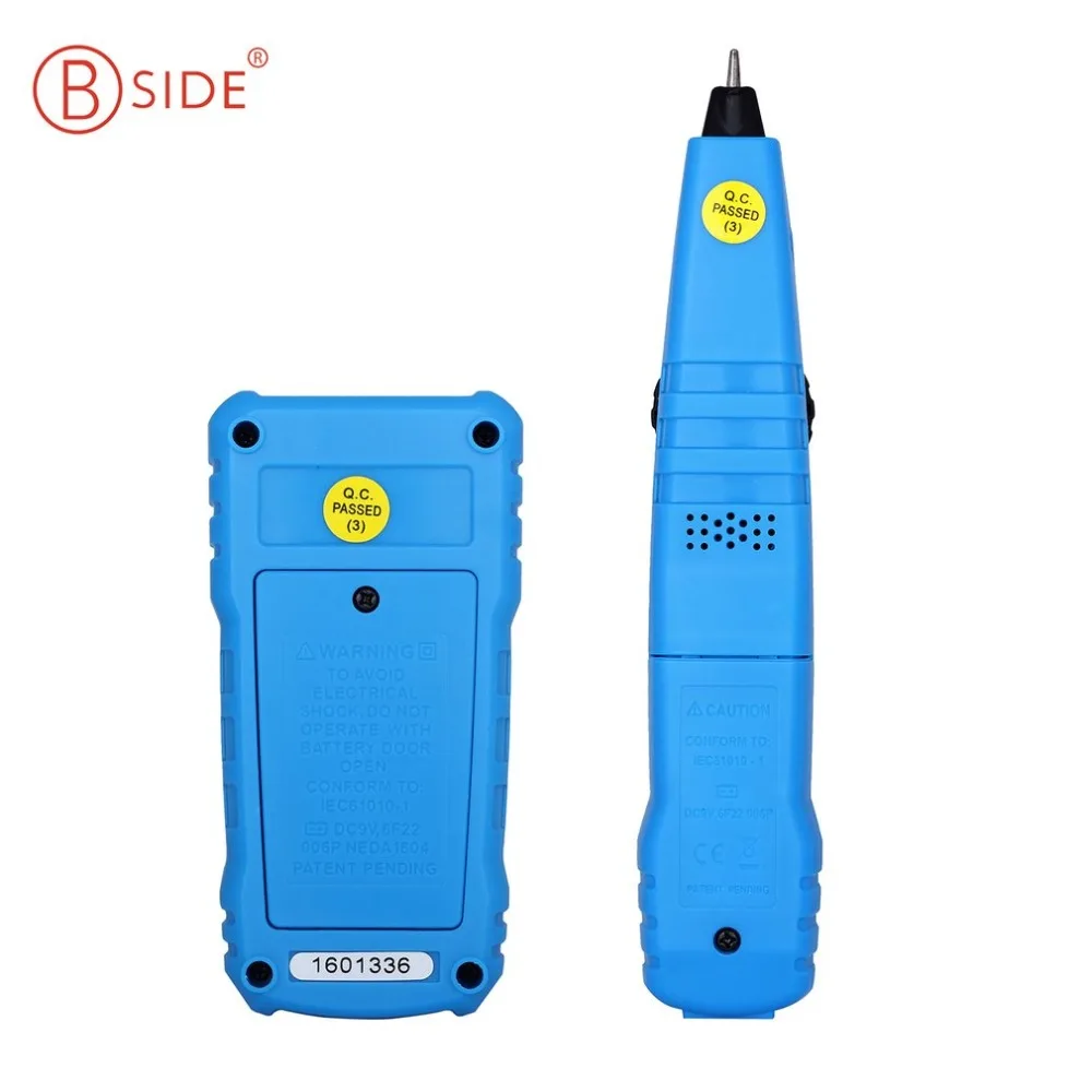 Bside RJ45 Tester Anti-Interference LAN Tester Telephone Wire Network Tracker FWT11 Cable Tester Detector Line Finder