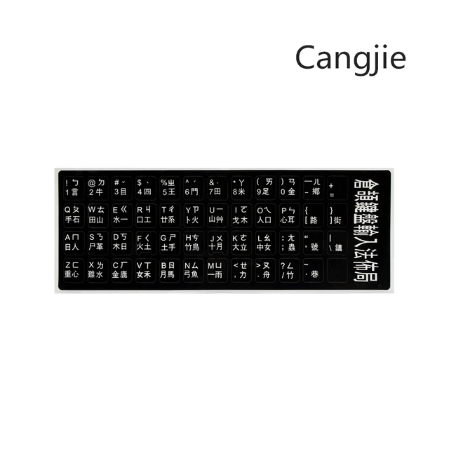 Pegatinas para teclado de ordenador portátil, con letras en cubierta de  diseño español/inglés/ruso/francés/alemán/Árabe/coreano/japonés/hebreo/Tailandés  - AliExpress