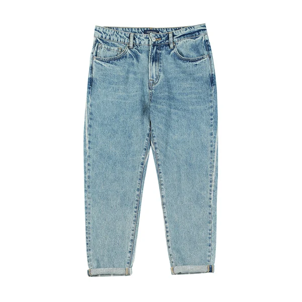 Мужские джинсы в стиле хип-хоп SIMWOOD, модные джинсы до щиколотки в полоску сзади, уличная одежда большого размера из джинсовой ткани, новая модель 190384 на осень - Цвет: blue