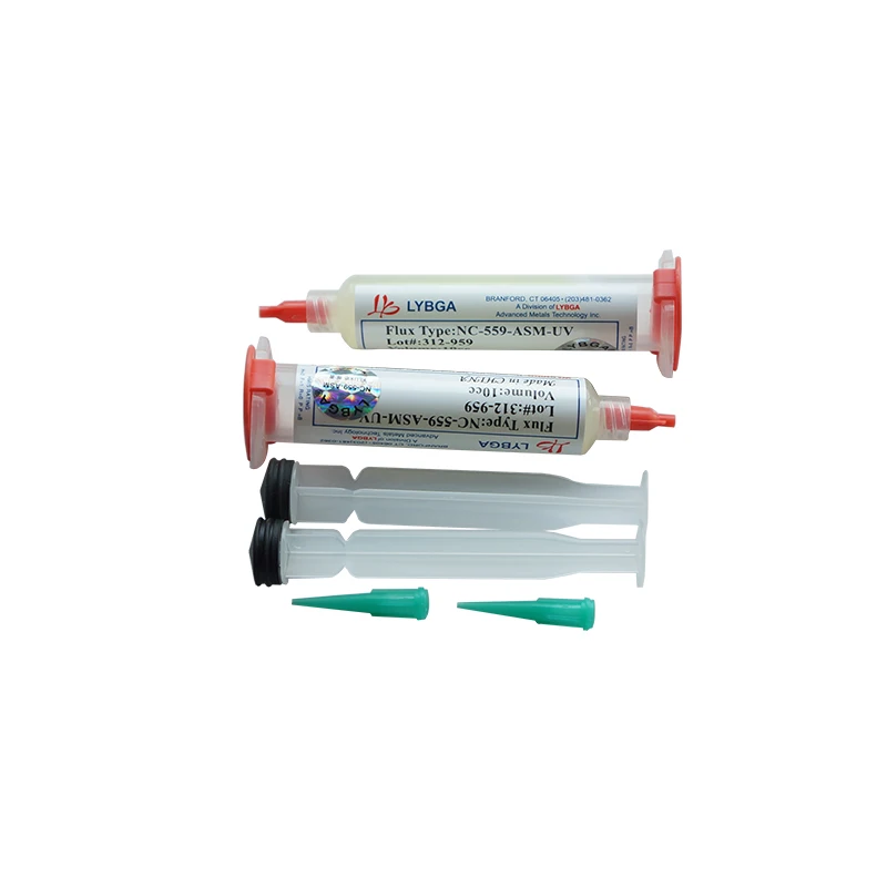 LY 10cc NC-559-ASM-UV флюсовая паста Бессвинцовая паяльная паста припой флюс с иглами поршневой шприц putter bga reballing kit