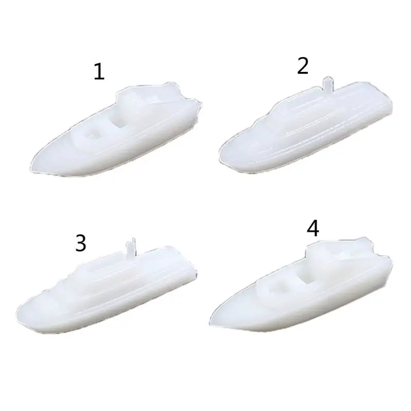 

5Pcs Silicone Mini Boat Sailboat Modeling Resin Mold Sailboat Landspace Fillings Resin Jewelry Casting Fillers Art Craft