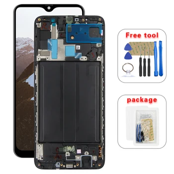 

For Samsung Galaxy A70 A705 A705F A705FN/DS LCD Display Touch Screen Digitizer Assembly + Frame