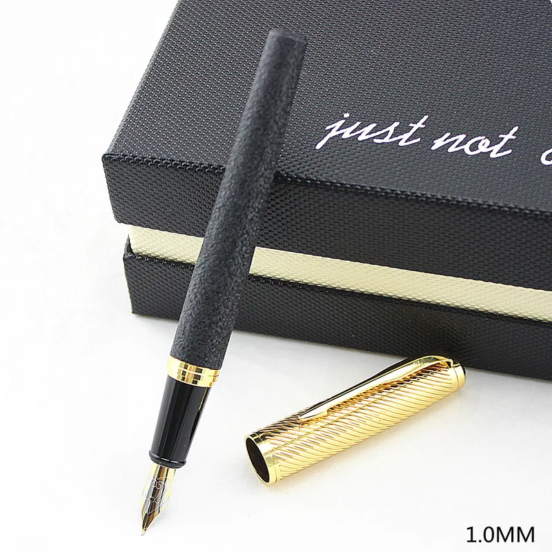 Высококачественная металлическая каллиграфическая ручка, авторучка, Классическая авторучка