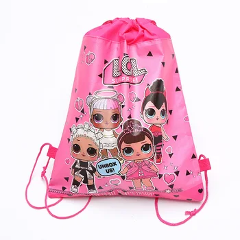 

Original Lol Surprise Fabric Bag Storage Pocket Package Shopping Bag lols Dolls Toys for kids