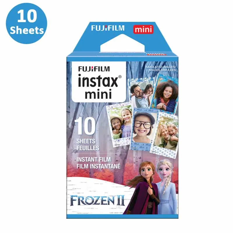 10 Sheets Новая белая пленка для Fuji Instax Мини пленка Instax Mini 8/9 мультфильм пленка для Fuji Instax Mini 7s 25s 26 70 90 Фотоаппарат моментальной печати Share SP-1 SP-2 - Цвет: 10 Sheets