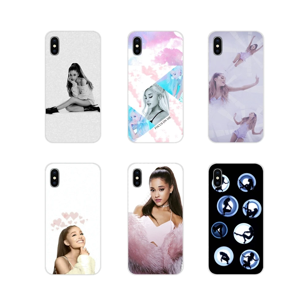 

Ariana Grande Accessories Phone Shell Covers For Samsung Galaxy S3 S4 S5 Mini S6 S7 Edge S8 S9 S10 Lite Plus Note 4 5 8 9