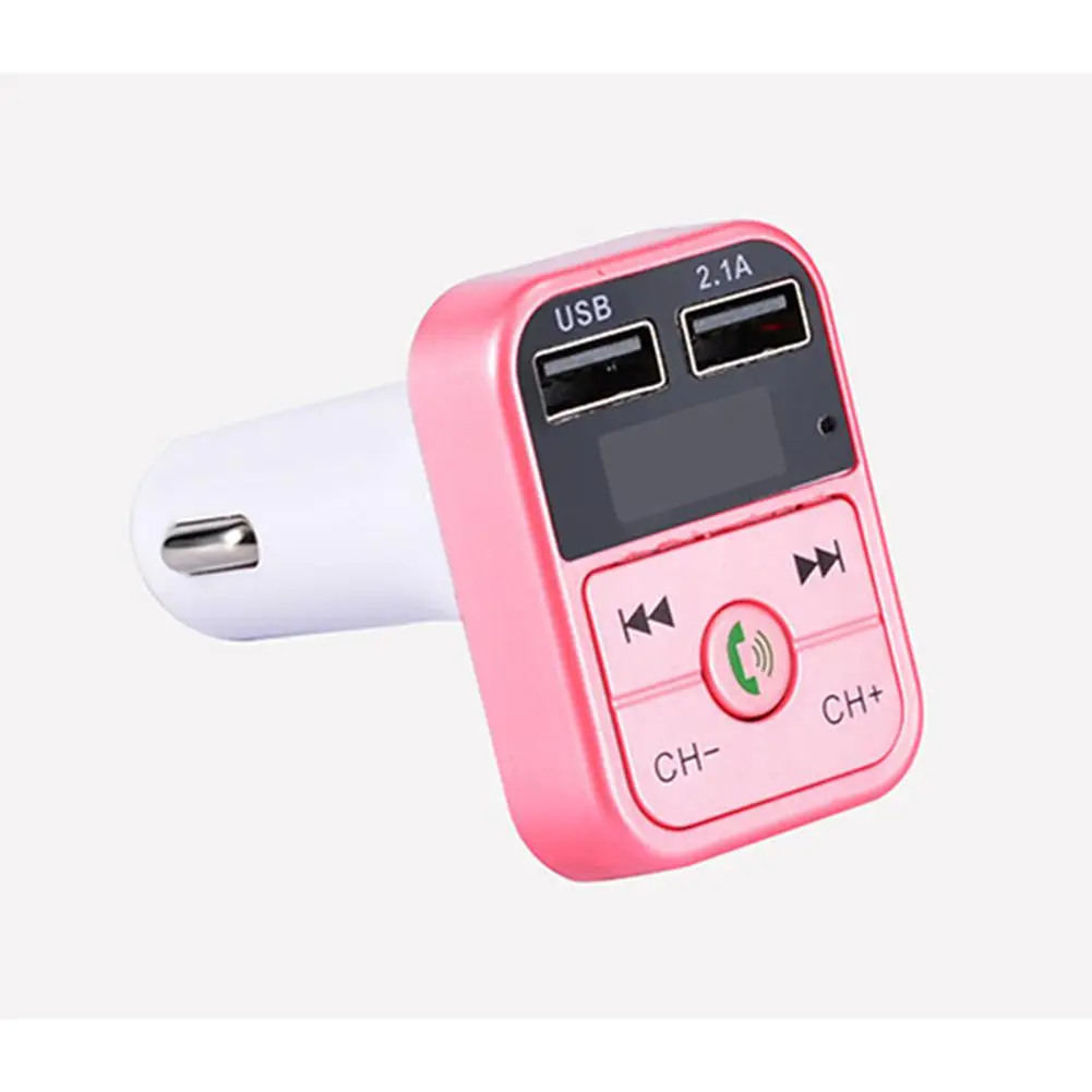 Adeeing Bluetooth fm-передатчик Автомобильный MP3 аудио музыкальный плеер 5 цветов двойной USB Радио модулятор Автомобильный комплект