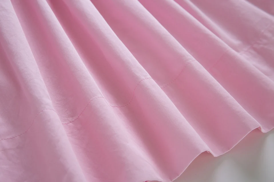 Pettigirl/ ; платья-смокинги для девочек; летняя детская одежда розового цвета с вышивкой; однотонная детская одежда с цветочным рисунком для малышей; G-DMGD204-89P