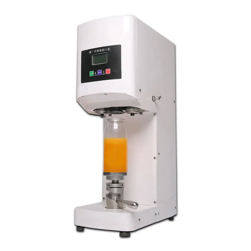 Белый Commercial stainless steel Cans Cup sealing machine Sealer Store drink Intelligent automatic sealing machine - Цвет: Белый