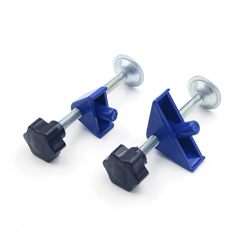 Universal Doweling Jig Set with Aligning Clamps Dowel Pins and Stop Collars blue Universal Doweling Jig Set Stainless steel